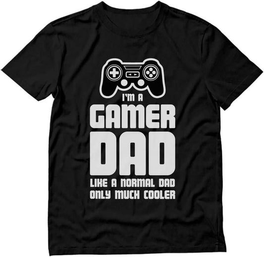 Gamer Dad Shirt Gifts for Men Fathers Day Gaming