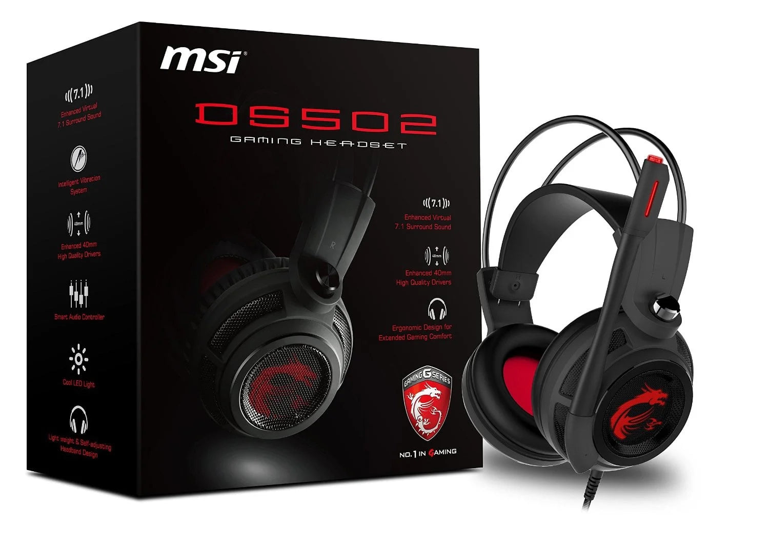 Gaming Headset with Microphone - Ds502 Gaming Headset